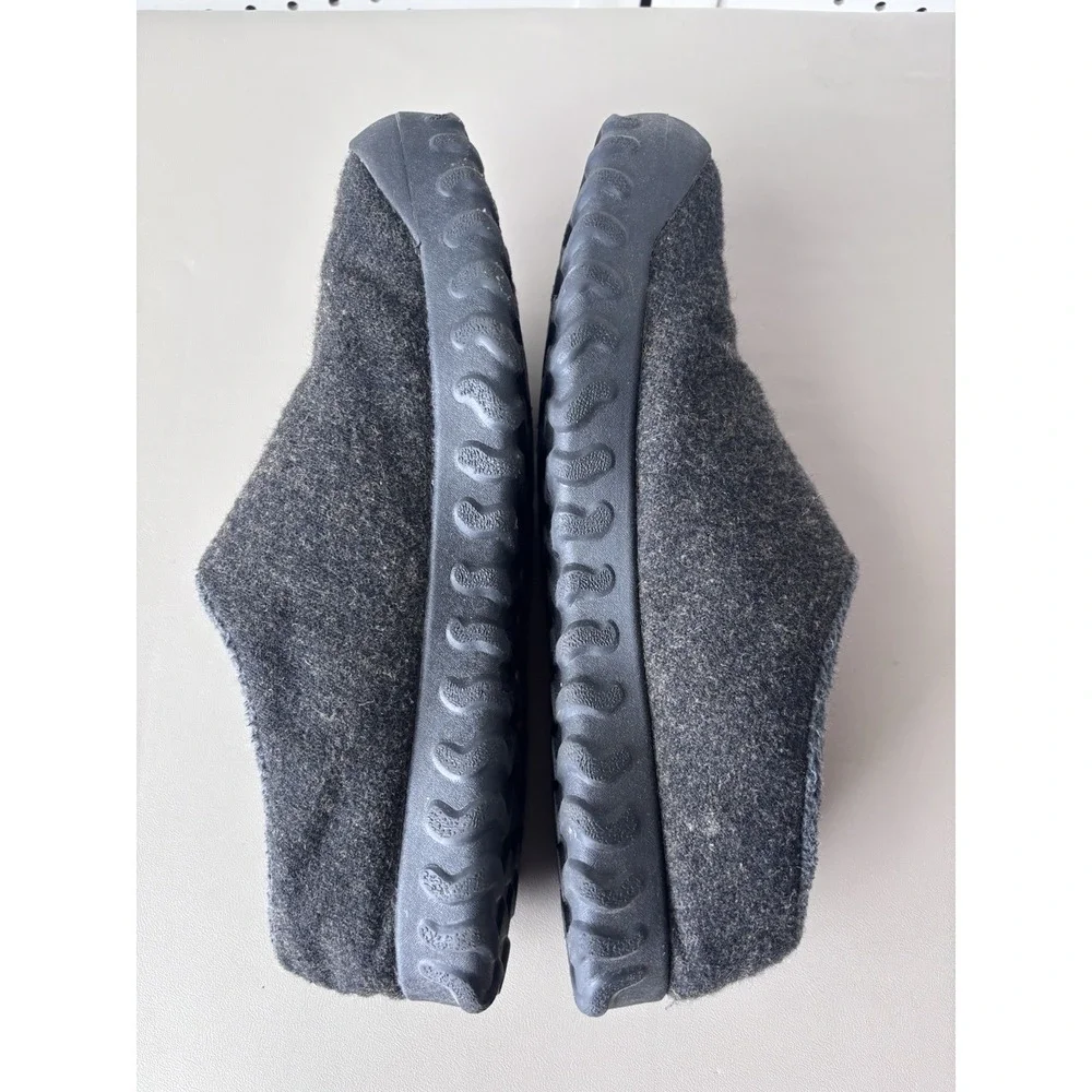BOGS Urban Walker Mens 11 Gray‎ Slip On Shoes Clog Wool Lined Slip On Waterproof